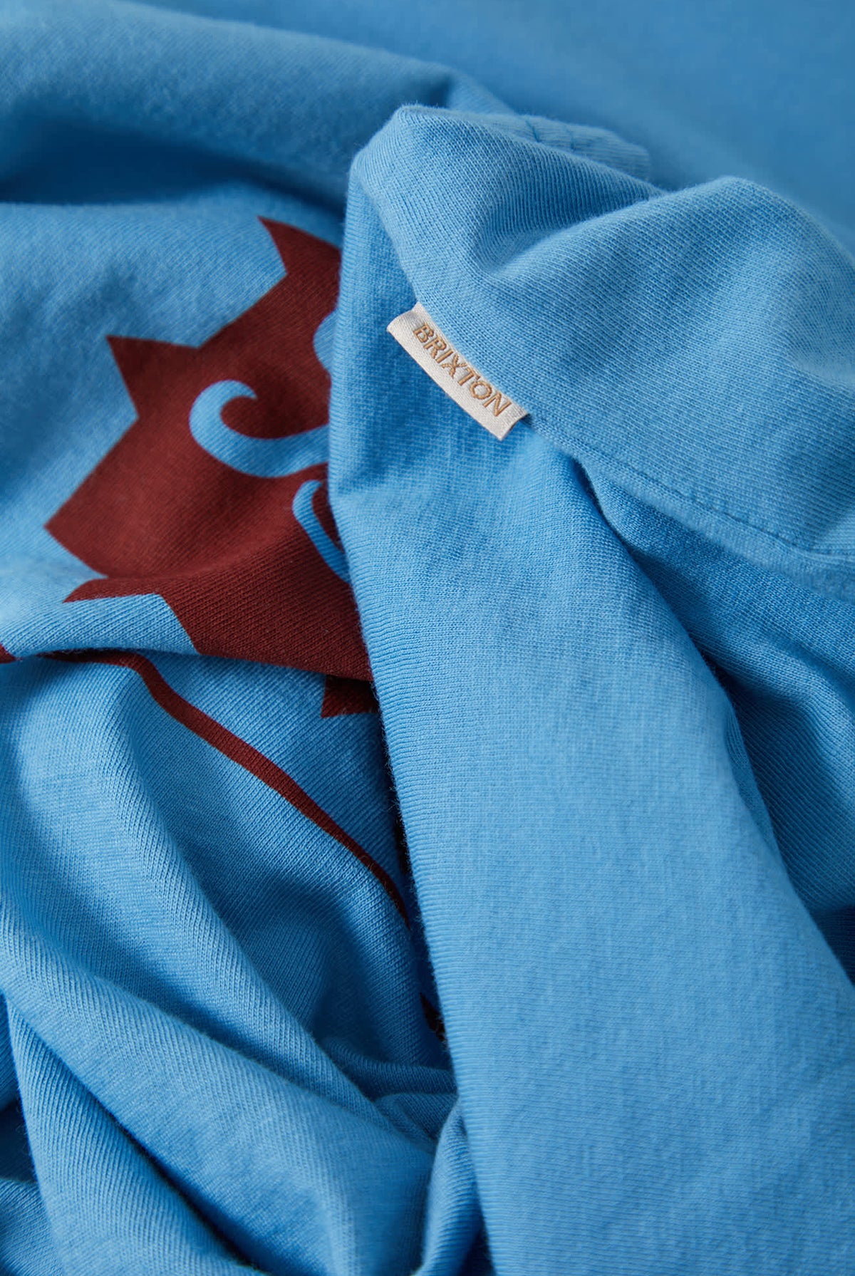 Women's Ice Cold Slim Crew T-Shirt in the color Electric Indigo - Additional Laydown image