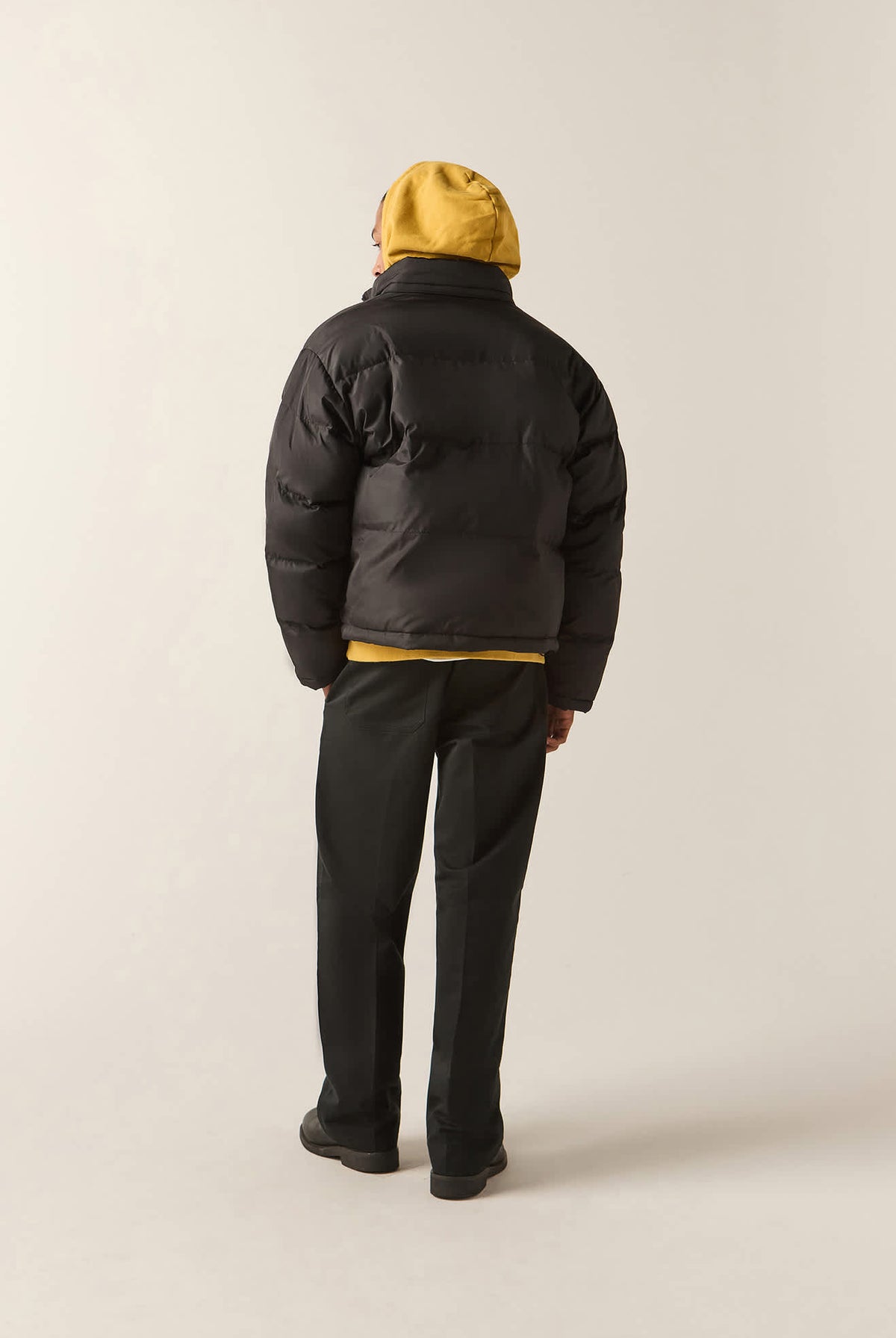 Men's Journey Puffer Jacket in the color Black - Additional Fit image