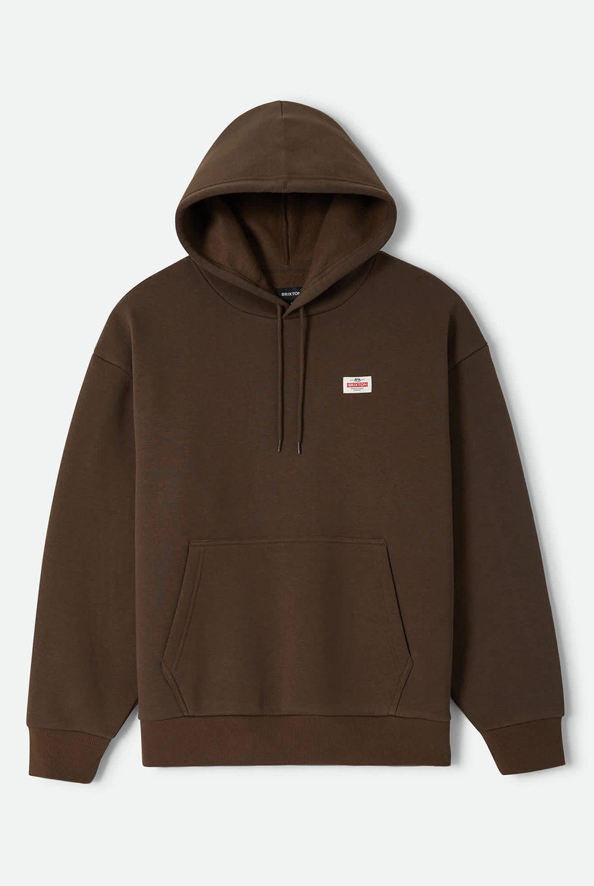Men's Trademark Hoodie in the color Walnut Brown - Front Product Laydown Image