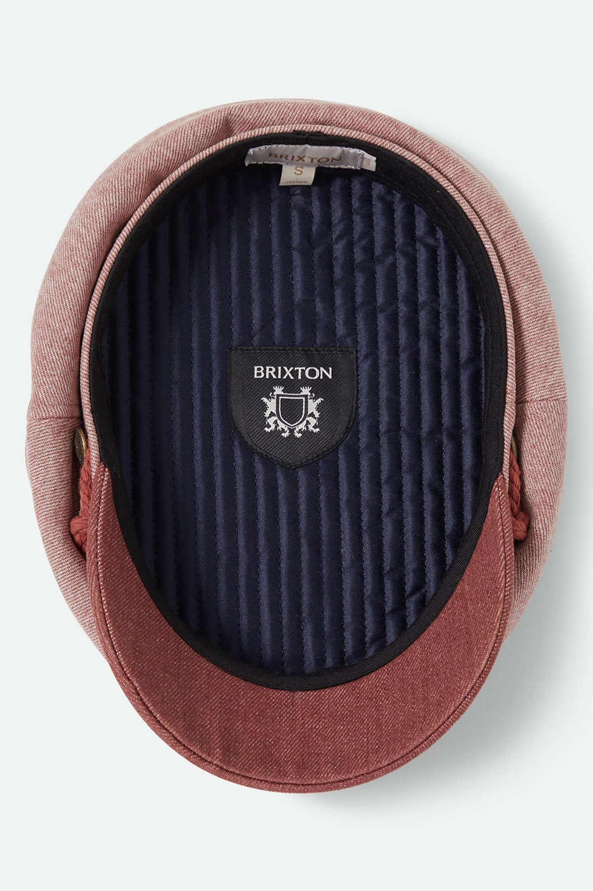 Unisex Fiddler Fisherman Cap in the color Pink Colorblock - Additional Laydown image