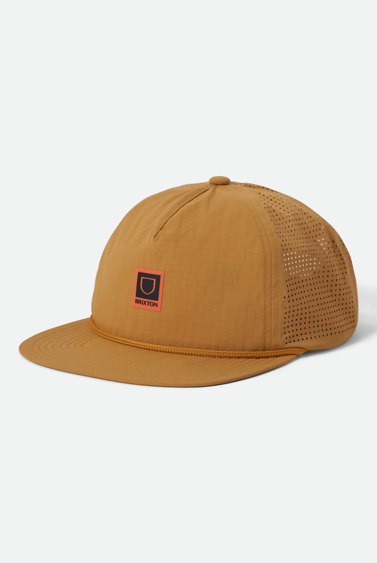 Unisex Journey Performance Snapback in the color Copper - Front Product View