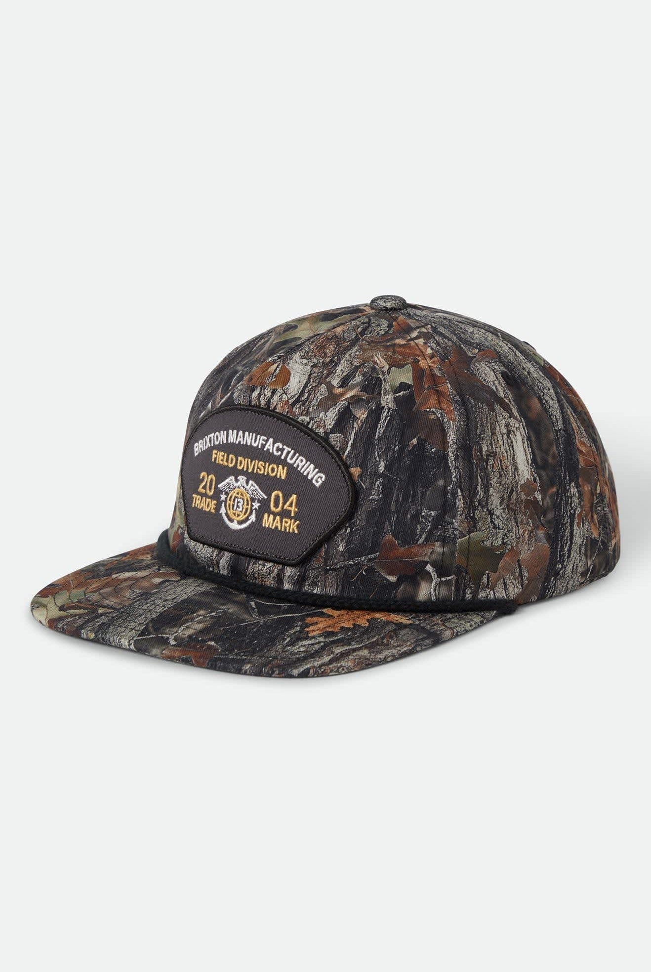 Unisex Division Netplus Snapback in the color Tree Camo - Front Product Laydown Image