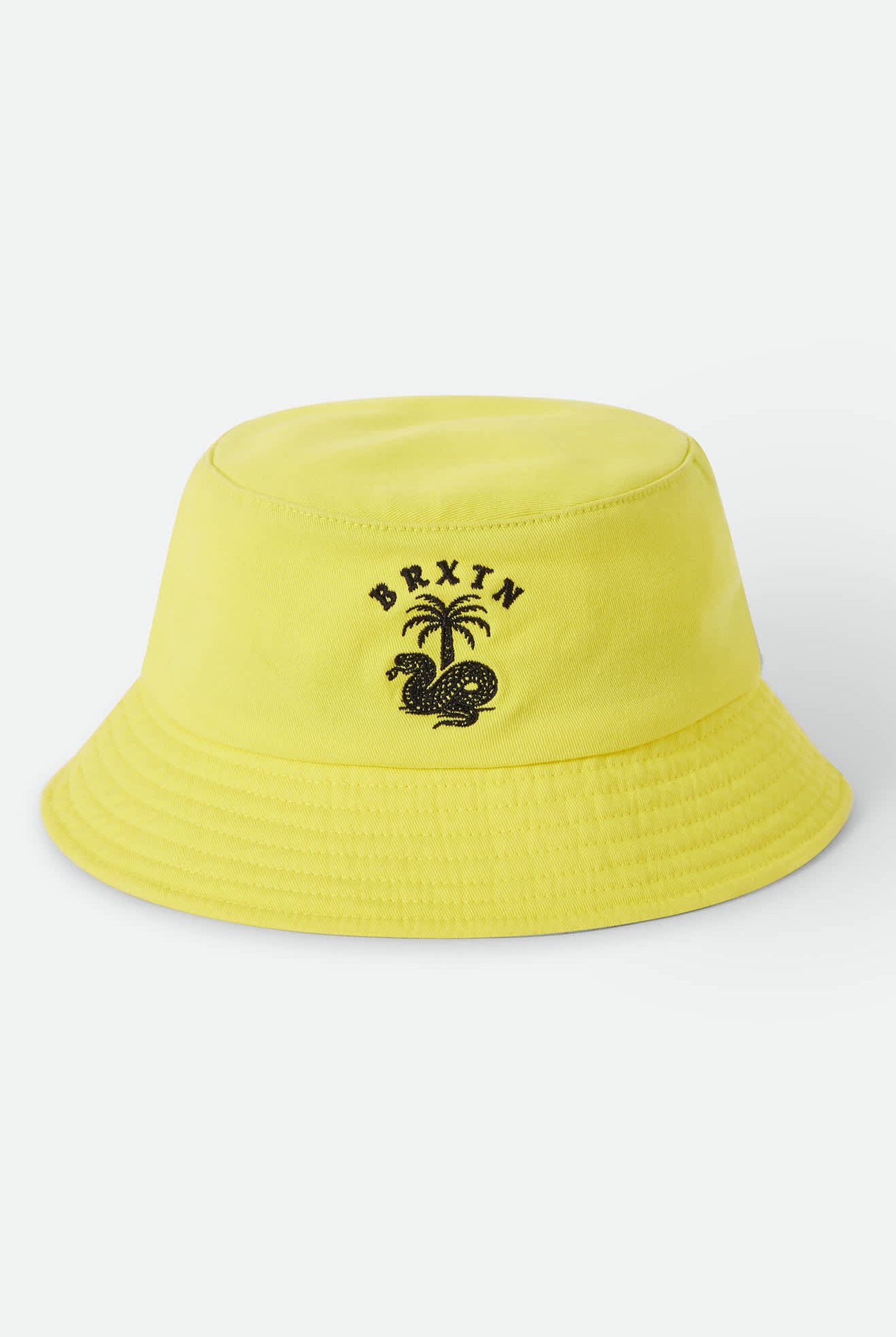 Unisex Serpent Packable Bucket Hat in the color Celestial Yellow - Additional Laydown image