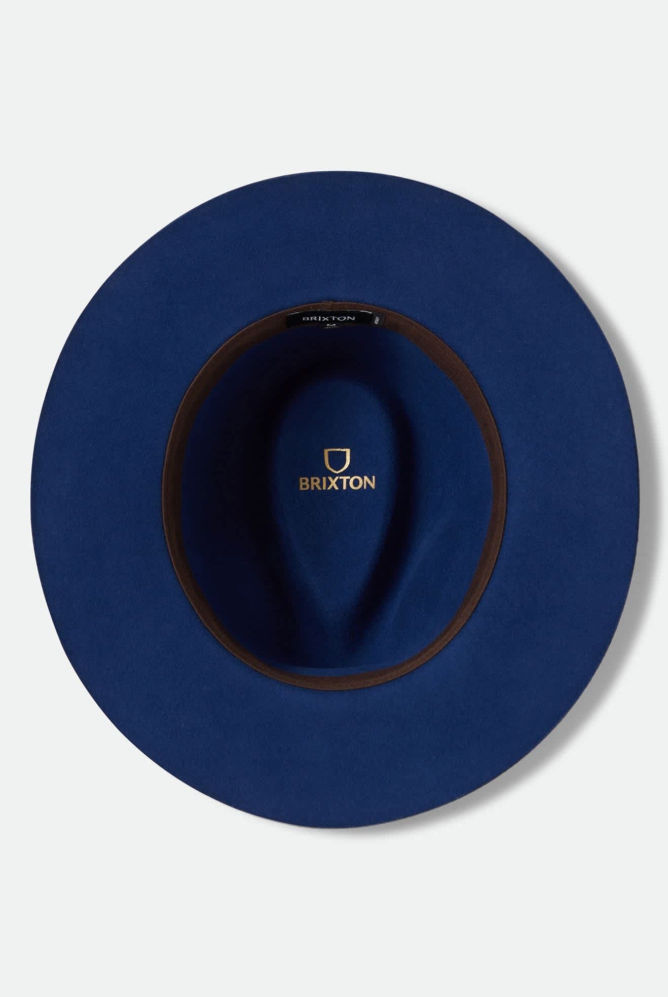 Unisex Wesley Fedora in the color Midnight Blue/Pinecone - Additional Laydown image