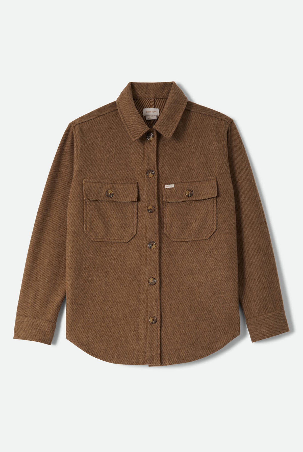 Women's Bagby Jacket in the color Khaki Heather - Front Product Laydown Image