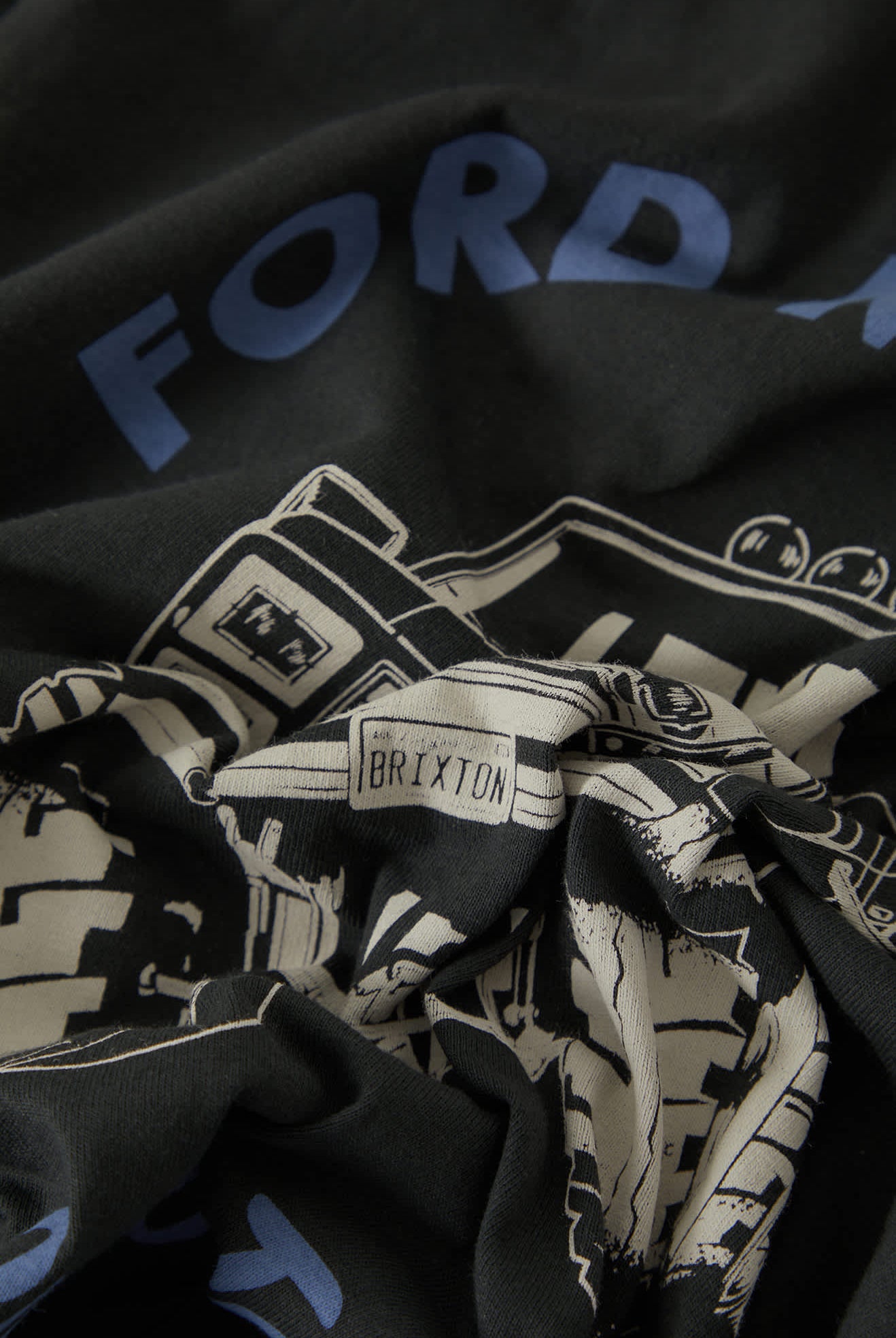 Men's Ford Built Tough 4x4 T-Shirt in the color Burnt Rubber - Additional Laydown image