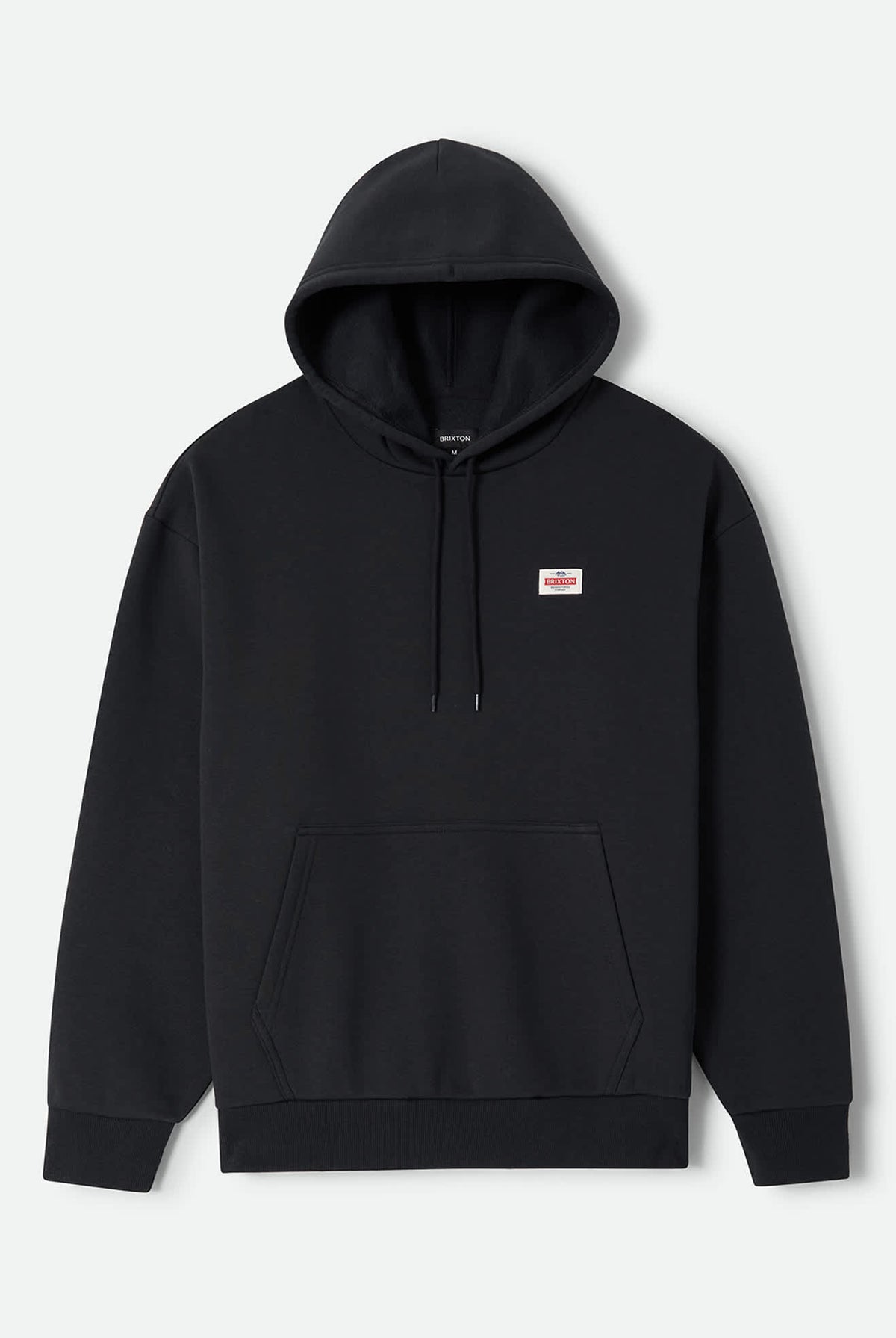 Men's Trademark Hoodie in the color Black - Front Product Laydown Image