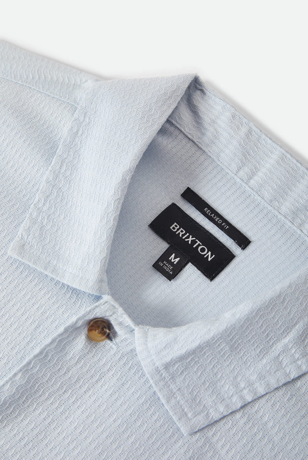 Men's The Vintage Short Sleeve Shirt in the color Blue Aura - Additional Laydown image
