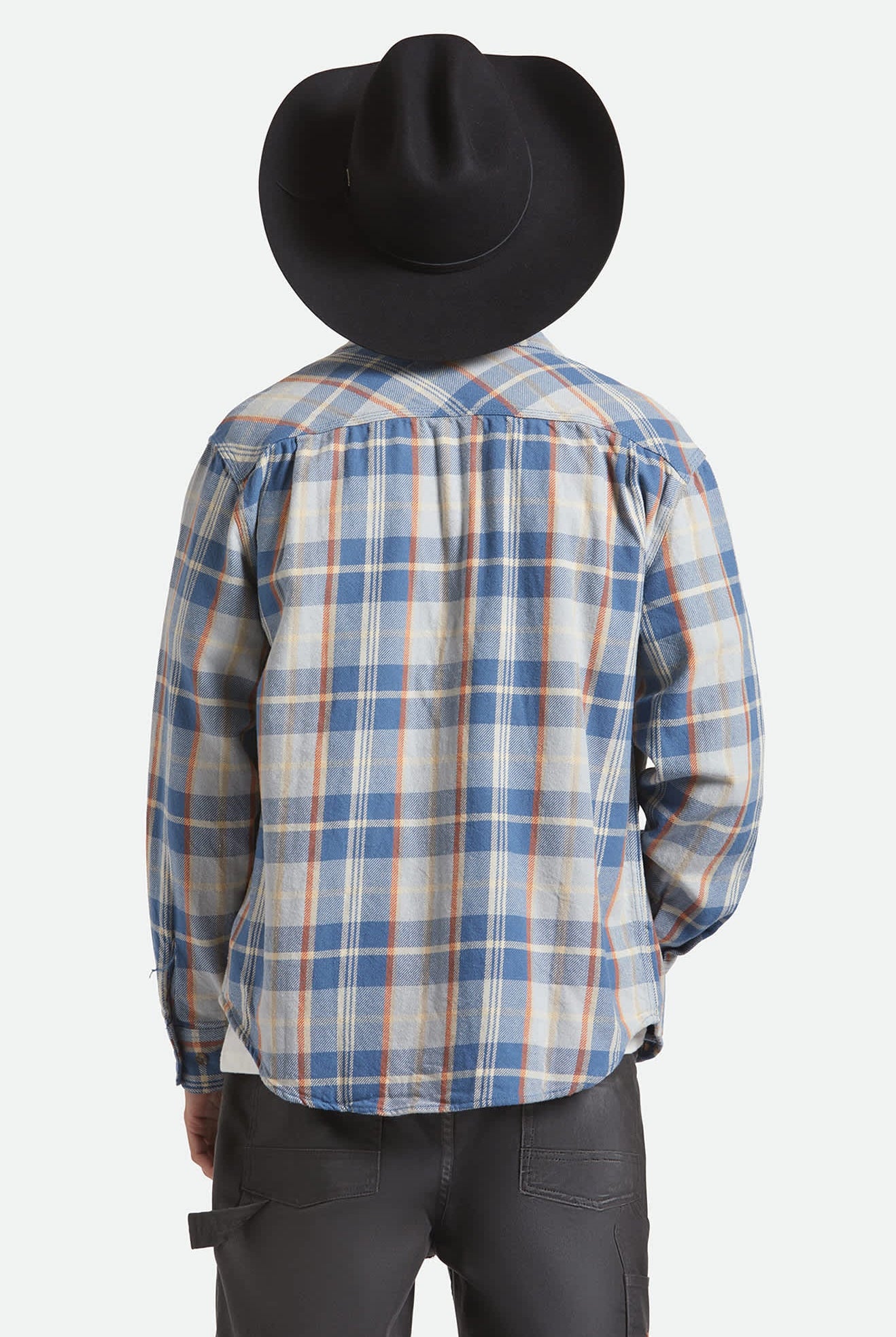 Unisex Laredo WTHR GUARD™ Cowboy Hat in the color Black/Black - Men's Back View