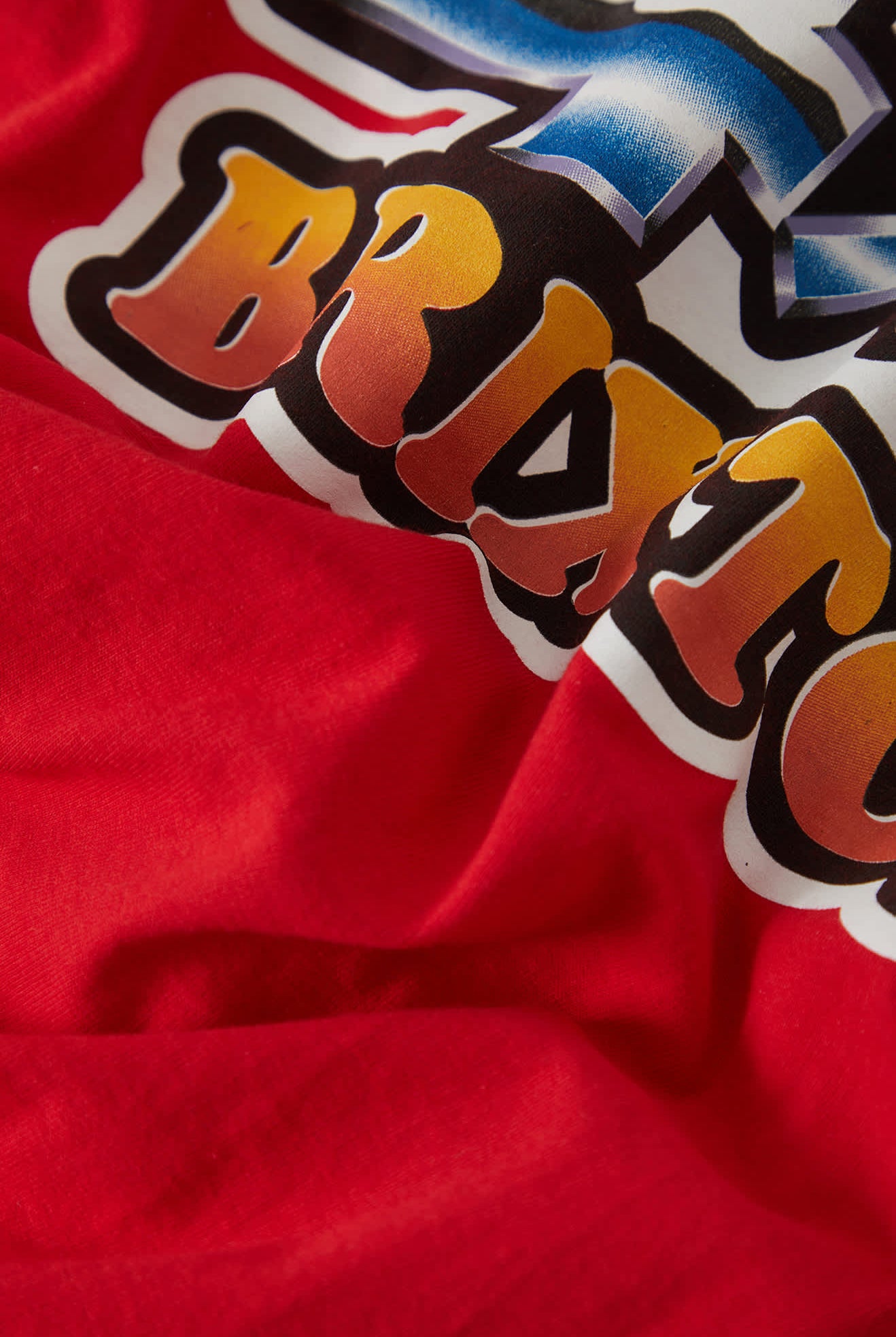 Men's Ford 4x4 Chrome T-Shirt in the color Rangoon Red - Additional Laydown image