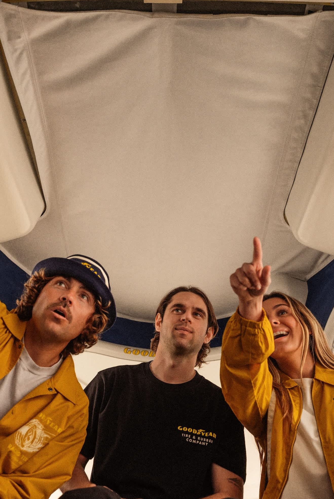 Men's Goodyear Service Pocket T-Shirt in the color Black - Men's Lifestyle image