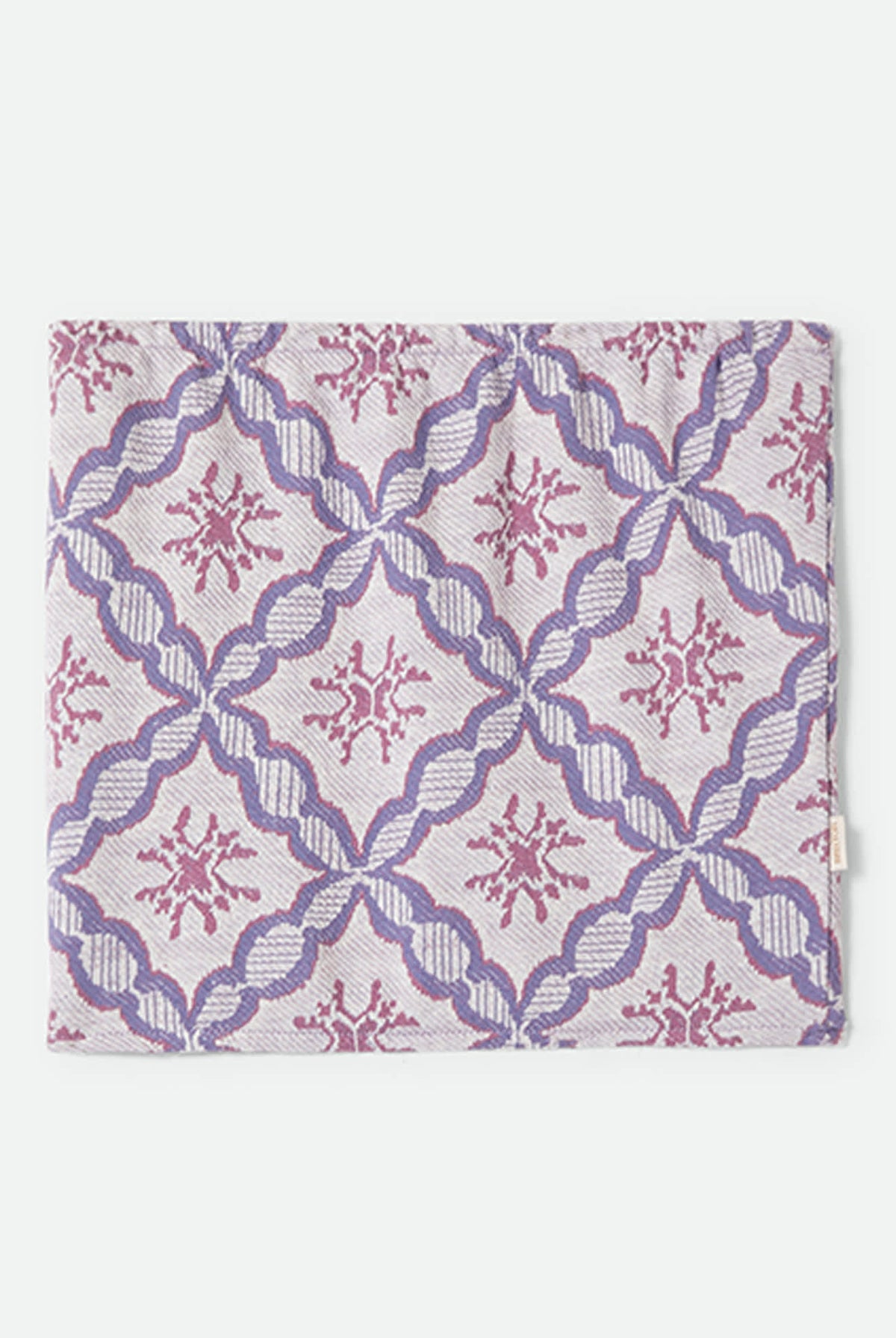 Women's Hot To Go Tube Top in the color Off White/Blue Tile - Front Product Laydown Image