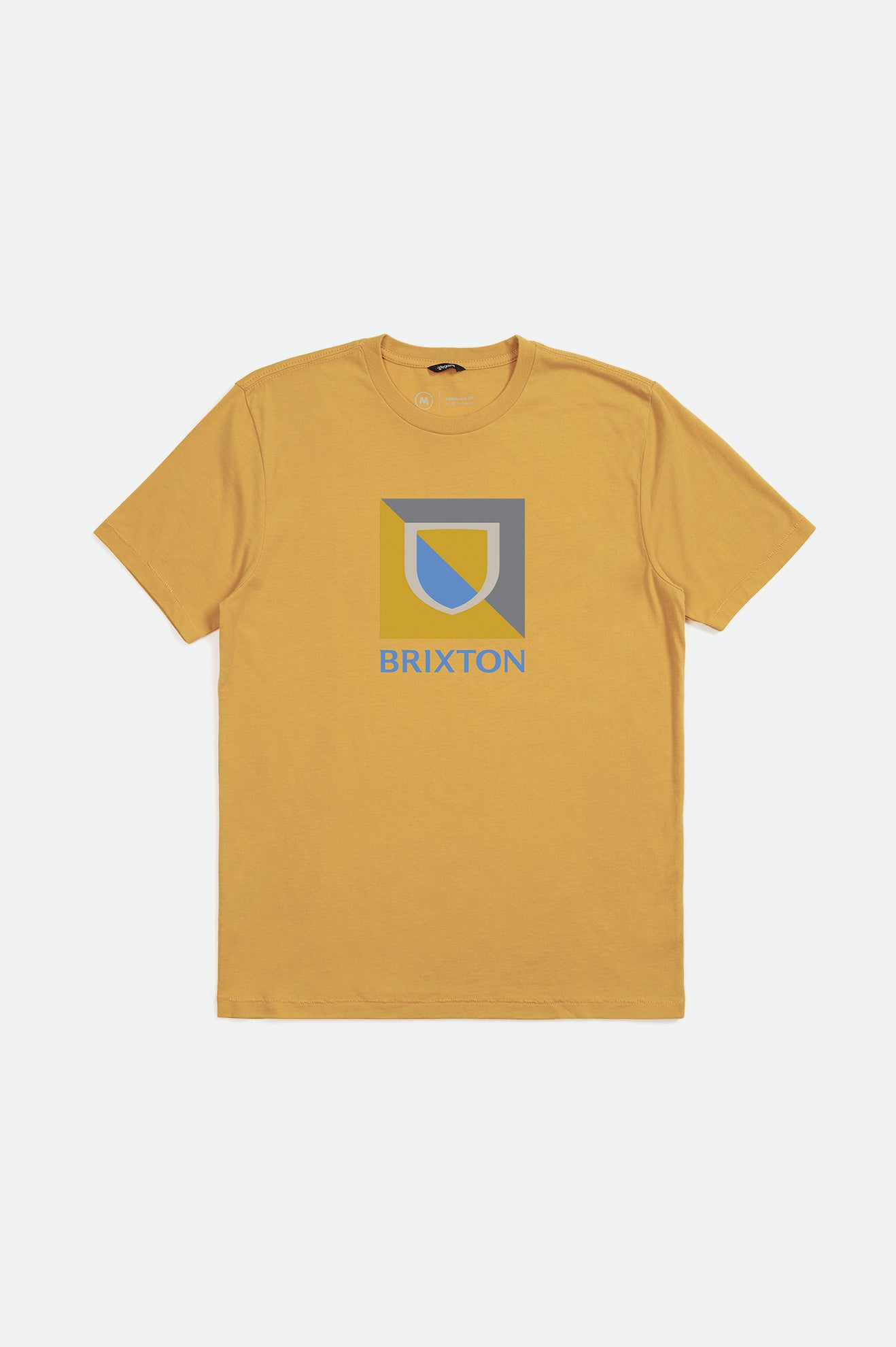 Men's Beta Split S/S Tailored Tee - Weller Yellow - Front Side