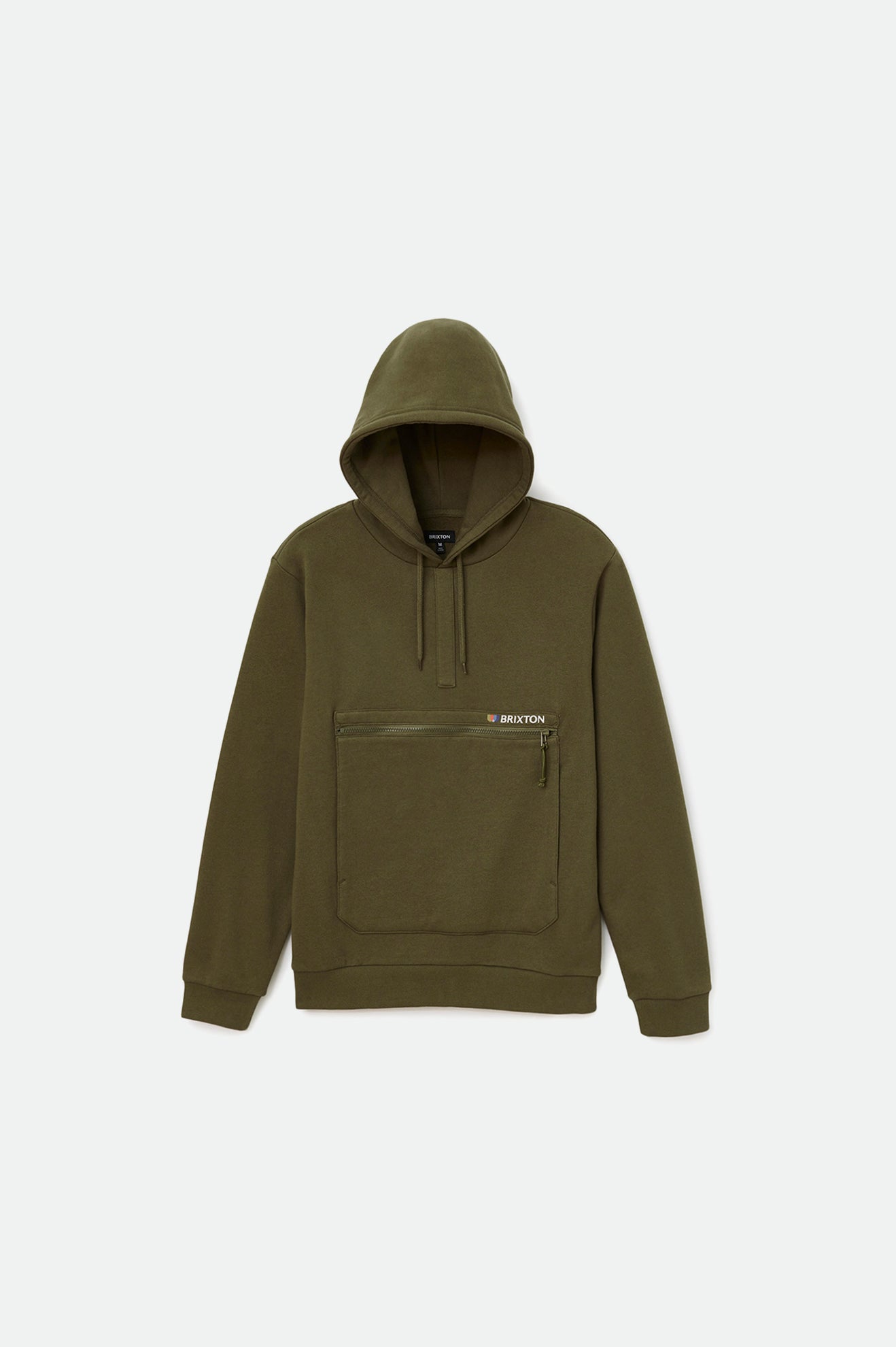 Men's Alton Line Crossover Hood - Military Olive - Front Side