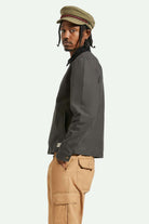 Brixton Unisex 20th Anniversary Fiddler Cap - Olive | Side fit