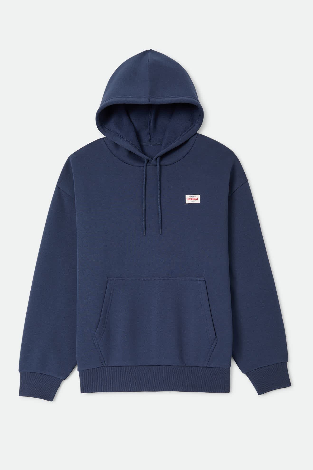 Men's Trademark Hood in the color Washed Navy - Front Product Laydown Image