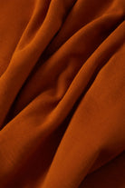 Men's Embroidered Heavyweight Crew in the color Rustic Caramel - Additional Laydown image