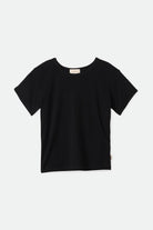 Brixton Women's Betty Baby Tee - Black | Profile