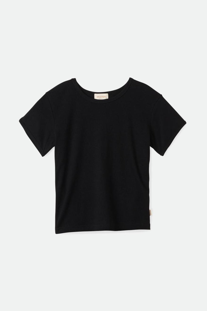 Brixton Women's Betty Baby Tee - Black | Profile