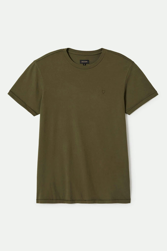 Unisex Vintage Reserve S/S T-Shirt in the color Ivy Green Sol Wash - Front Product View