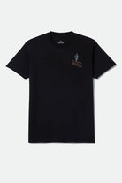 Men's Keslo Standard T-Shirt in the color Black - Front Product Laydown Image