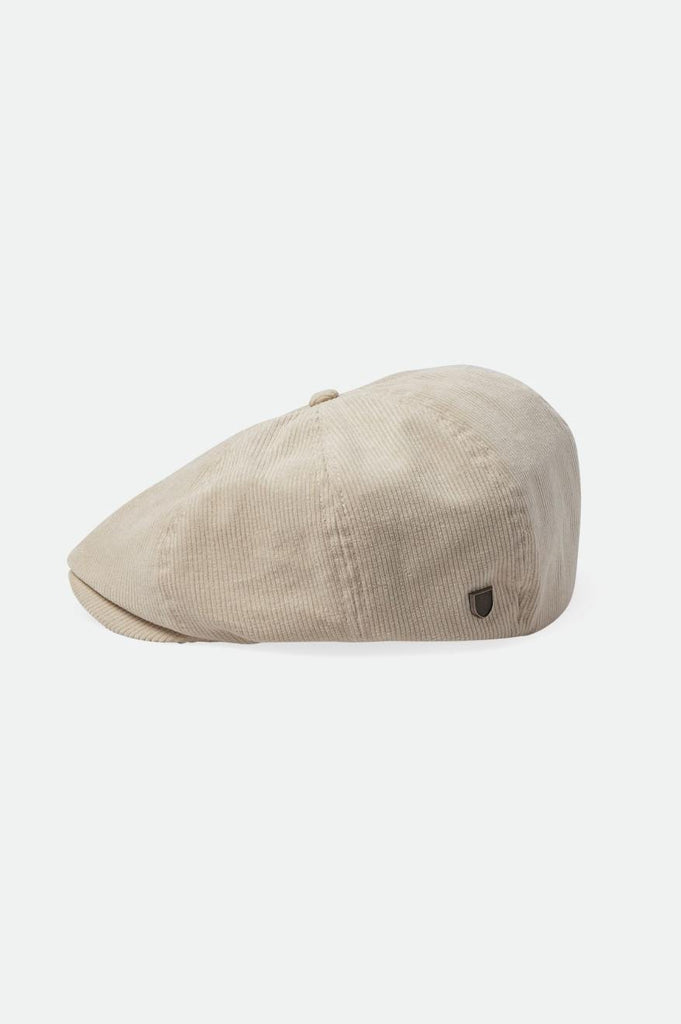 Brixton Brood Lightweight Newsboy Cap - Whitecap