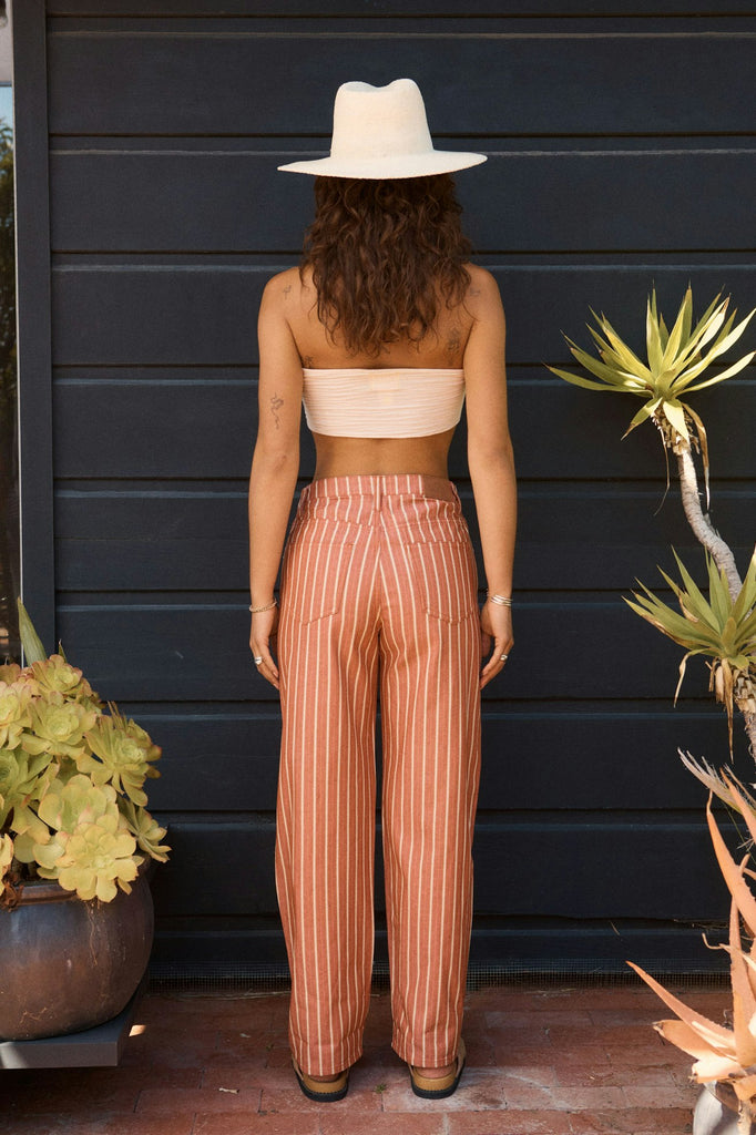 Brixton Lomas Pant - Terracotta