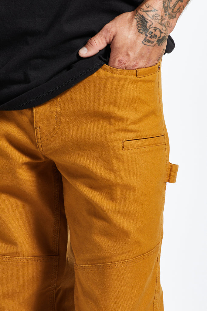 Brixton Builders Carpenter Stretch Pant - Golden Brown