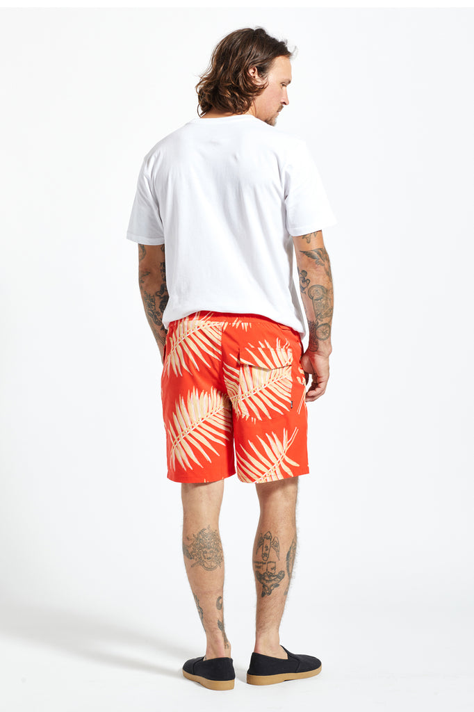 Brixton Voyage Short 7” - Aloha Red