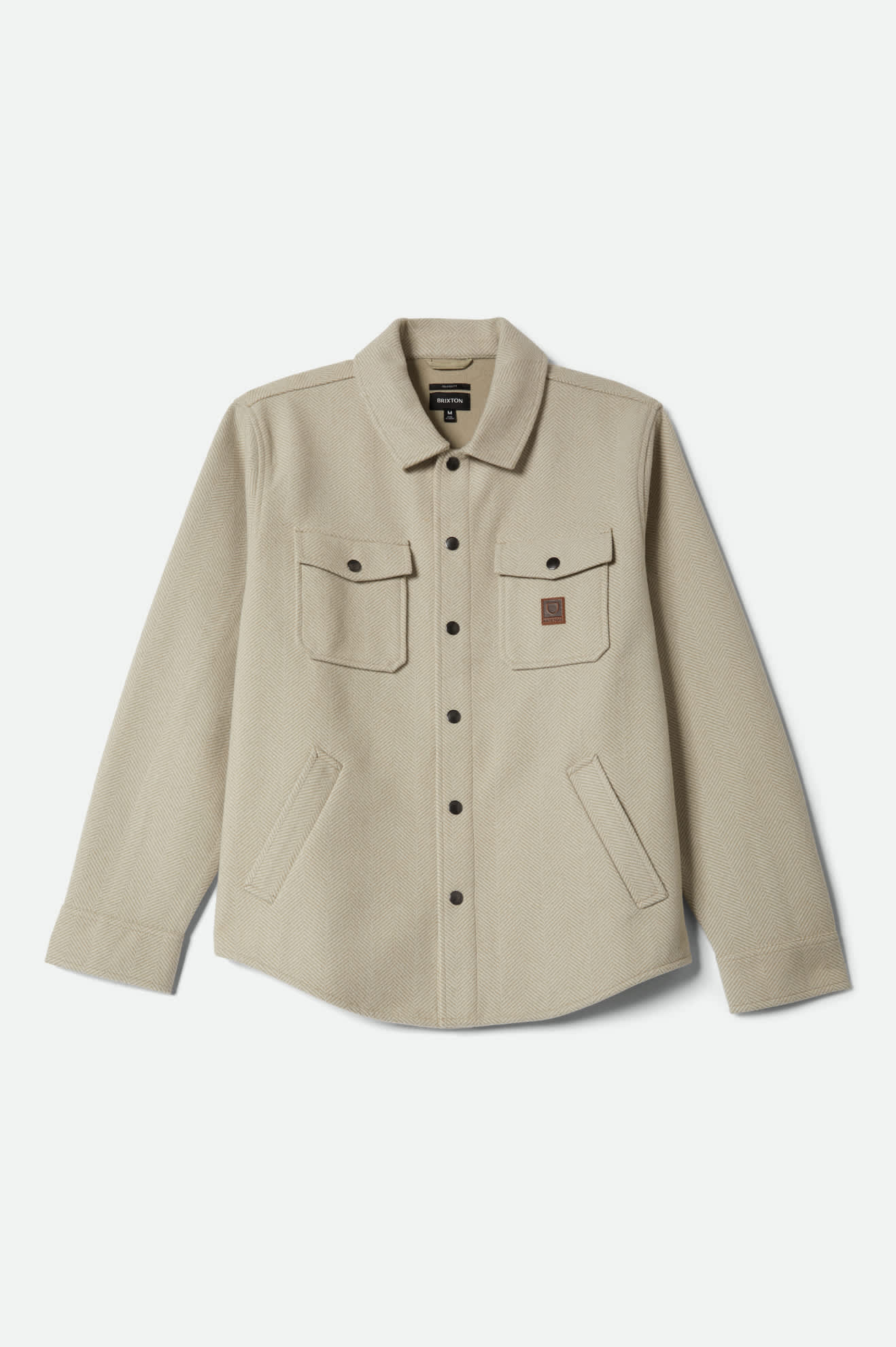 Men's Durham Brushed Menswear Jacket in the color Brushed Elm - Front Product Laydown Image