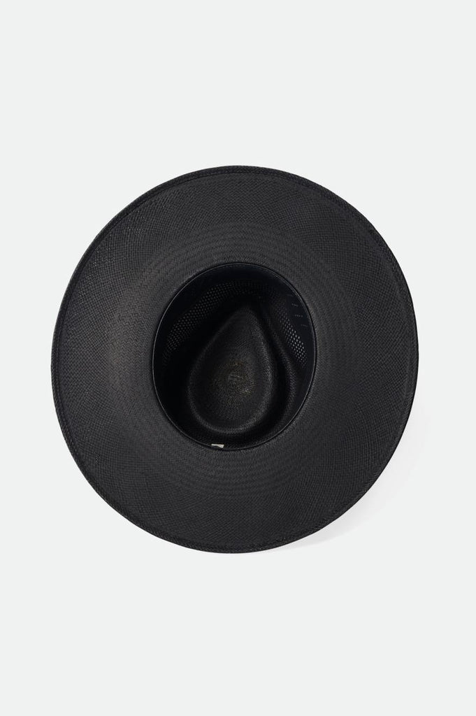 Brixton Jo Panama Straw Rancher Hat - Corondao Black