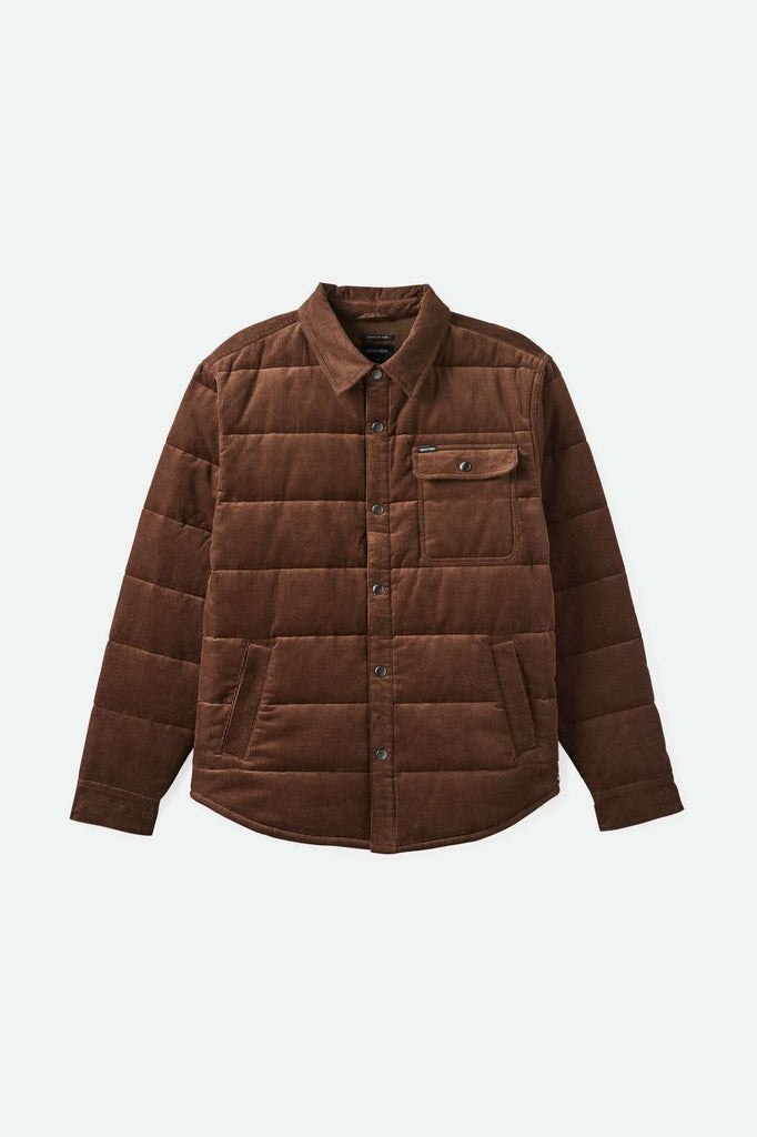 Brixton Men's Cass Jacket - Pinecone Brown Cord | Main