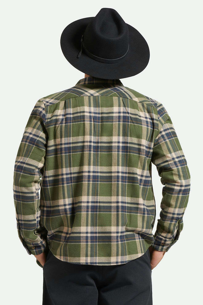 Brixton Unisex Hawkins WTHR GUARD™ Cowboy Hat - Black | Back fit