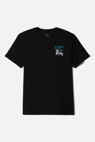 Men's Dig It S/S Standard T-Shirt in the color Black - Front Product View