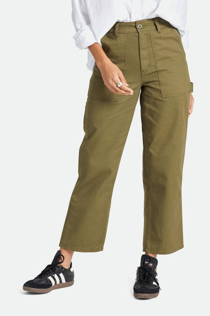 Brixton Alameda Pant - Military Olive