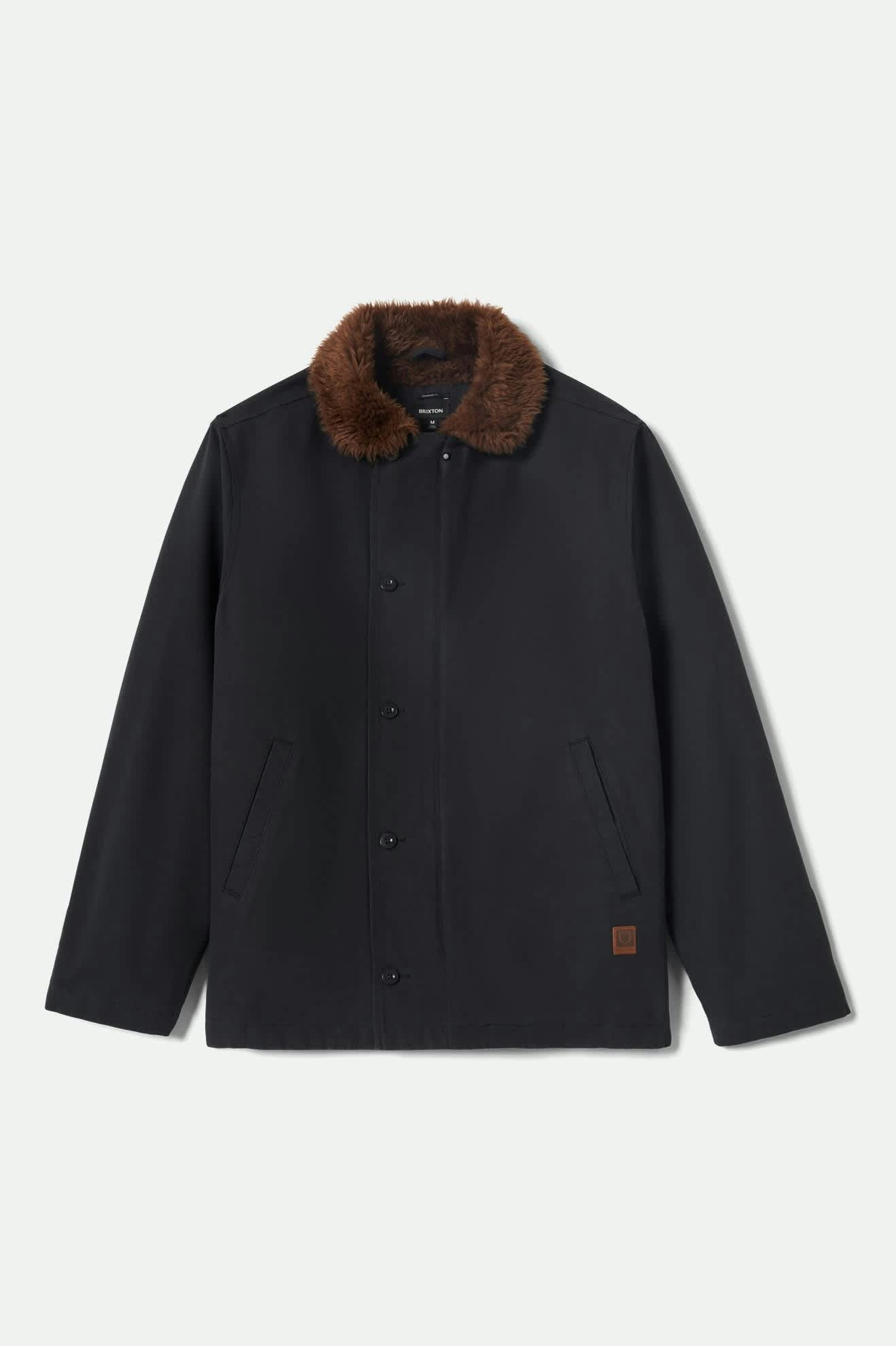 Men's Mast Jacket in the color Black - Front Product View