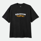 Men's Clifton Boxed Crop T-Shirt in the color Black - Front Product Laydown Image
