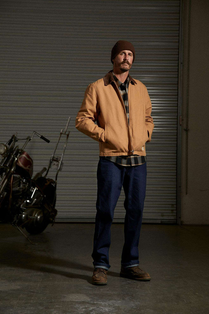 Men's Lifestyle 1 | Mechanic Garage Jacket - Tobacco Brown