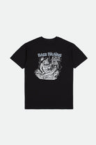 Brixton Men's Bass Brains Monster S/S Standard Tee - Black | Profile