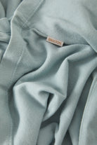 Women's Carefree Organic Garment Dye Perfect T-Shirt in the color Sea Grass - Additional Laydown image