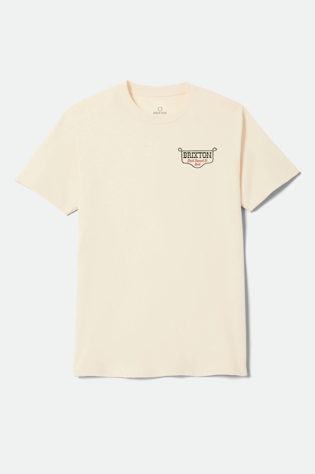 Men's Kinsey Standard T-Shirt in the color Cream - Front Product Laydown Image