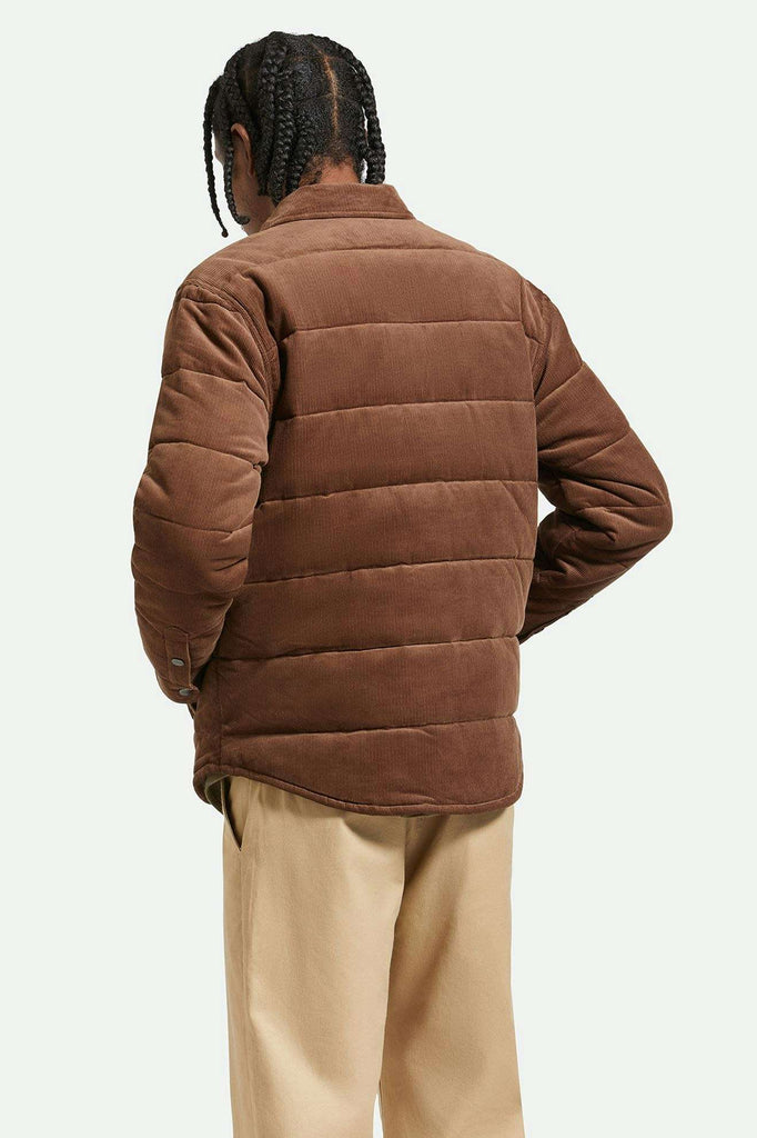 Back Fit Image | Cass Jacket - Pinecone Brown Cord