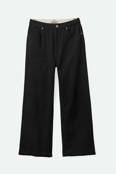 Women'sMargo Cropped 5-Pocket Pant - Washed Black| Main