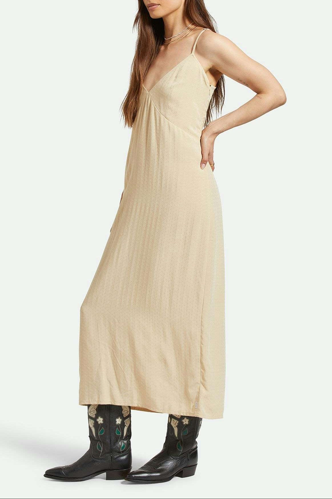 Women's Side Fit | Vintage Slip Dress - Vintage White