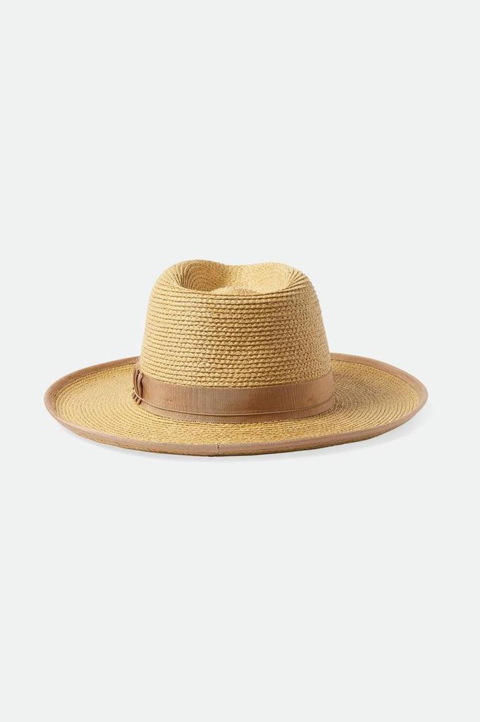 Brixton Reno Straw Hat - Tan/Tan