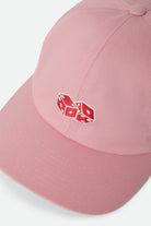 Women's Alpha Netplus Adjustable Hat in the color Pink Sorbet - Additional Laydown image