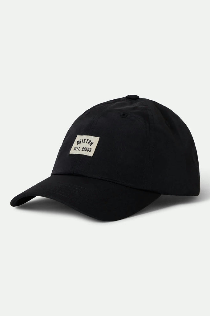 Unisex Woodburn Netplus Adjustable Hat in the color Black Nylon - Front Product View