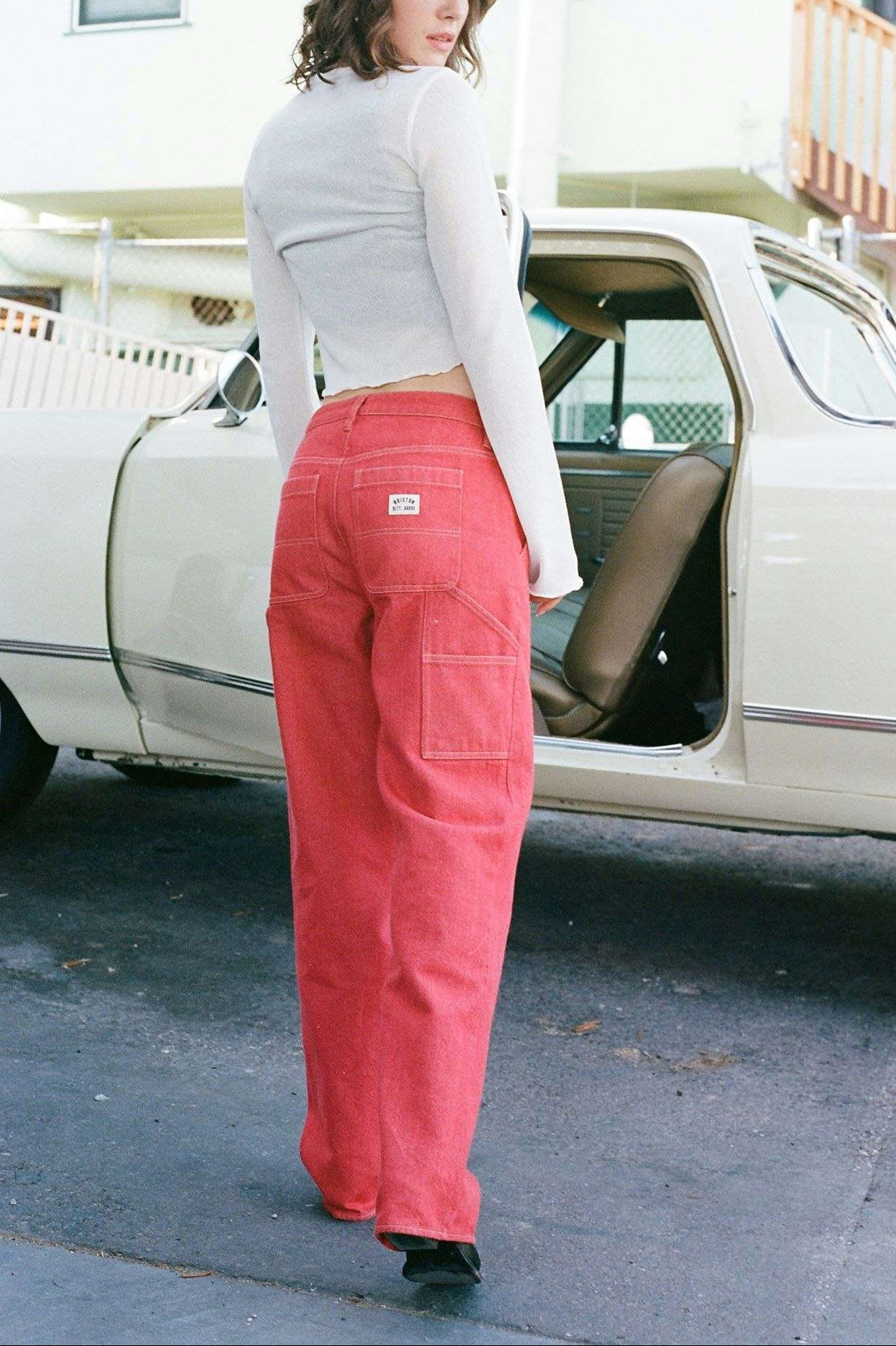 Women's Lifestyle 3 | Essex Painter Pant - Mars Red