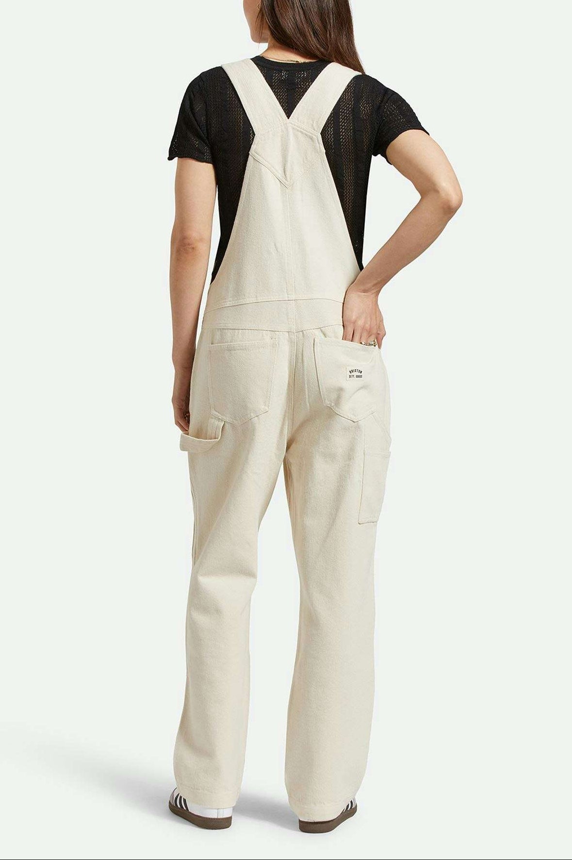 Back Fit Image | Utility Overall - Whitecap