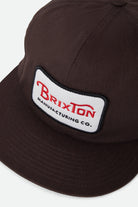 Unisex Grade Snapback in the color Pinecone Brown - Additional Laydown image
